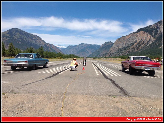 Drag Races in Lillooet BC